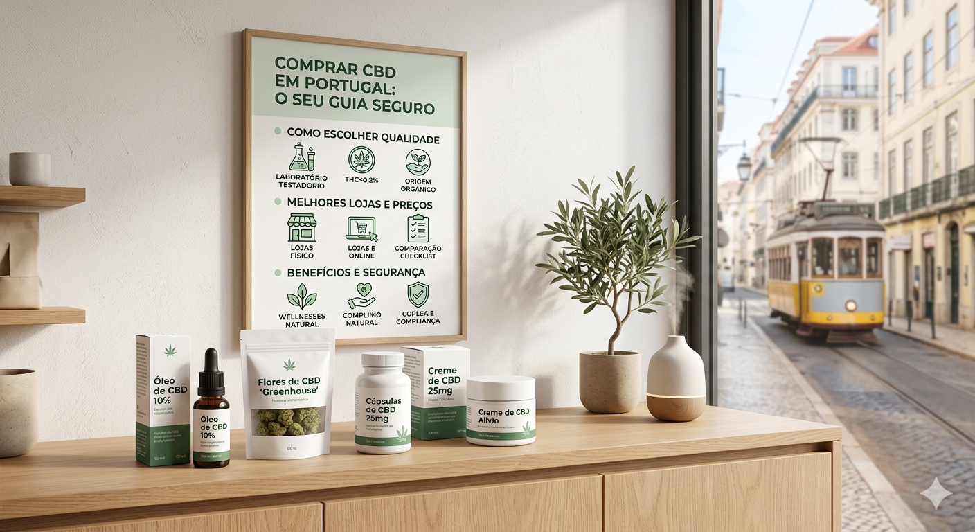 Comprar CBD em Portugal: Onde e Como Escolher