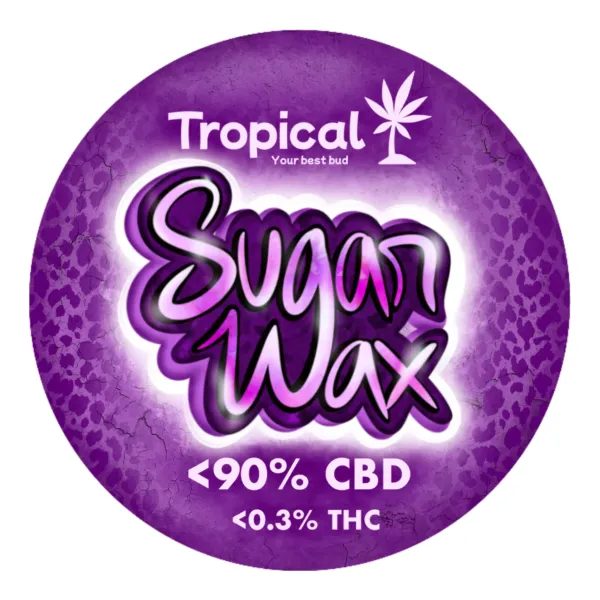 O Sugar Wax CBD Extrato Premium – 2G