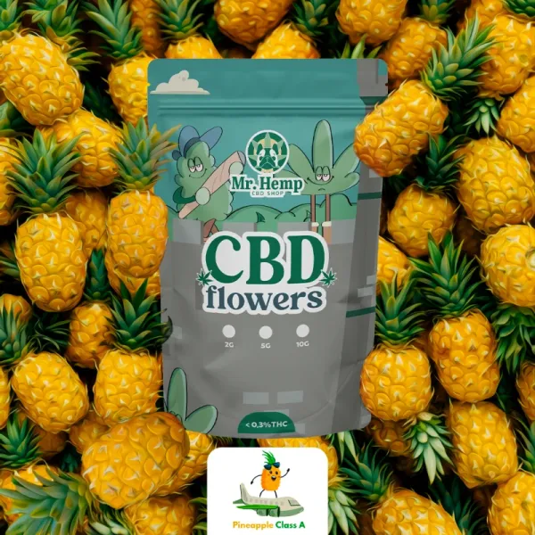 Flor de CBD - Pineapple Class A