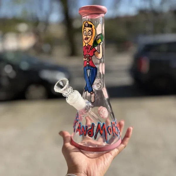 Bong Rick & Morty - Pink