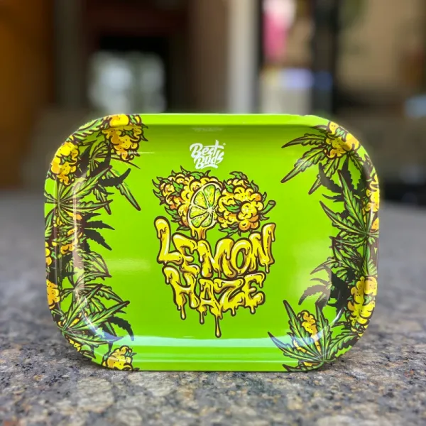 Caixa/Tabuleiro de Metal - Lemon Haze