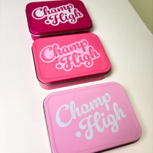 Caixas Rosas - Champ High