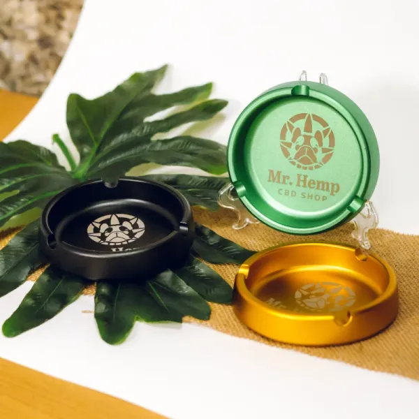 Cinzeiro de Alumínio - Linha Mr. Hemp