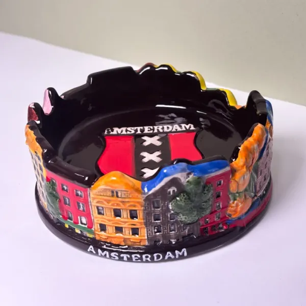 Cinzeiro de Cerâmica Amsterdam