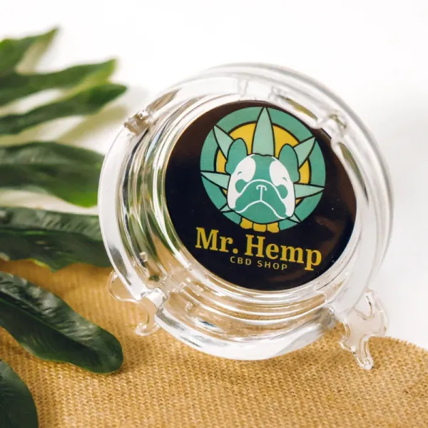 Cinzeiro de Vidro - Linha Mr. Hemp