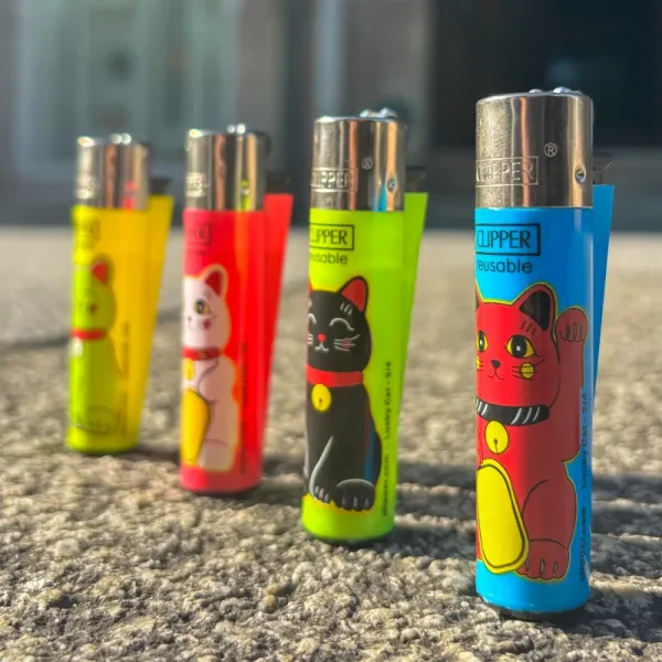 Isqueiro Clipper - Lucky Cat