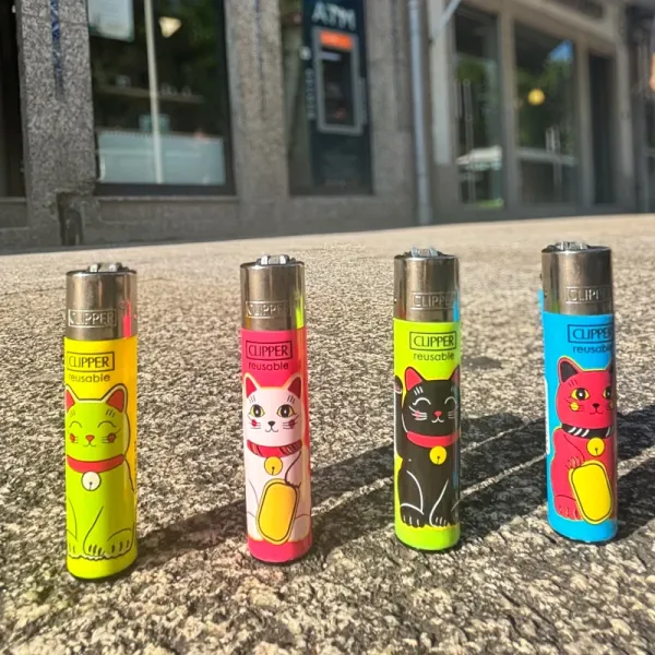 Isqueiro Clipper - Lucky Cat