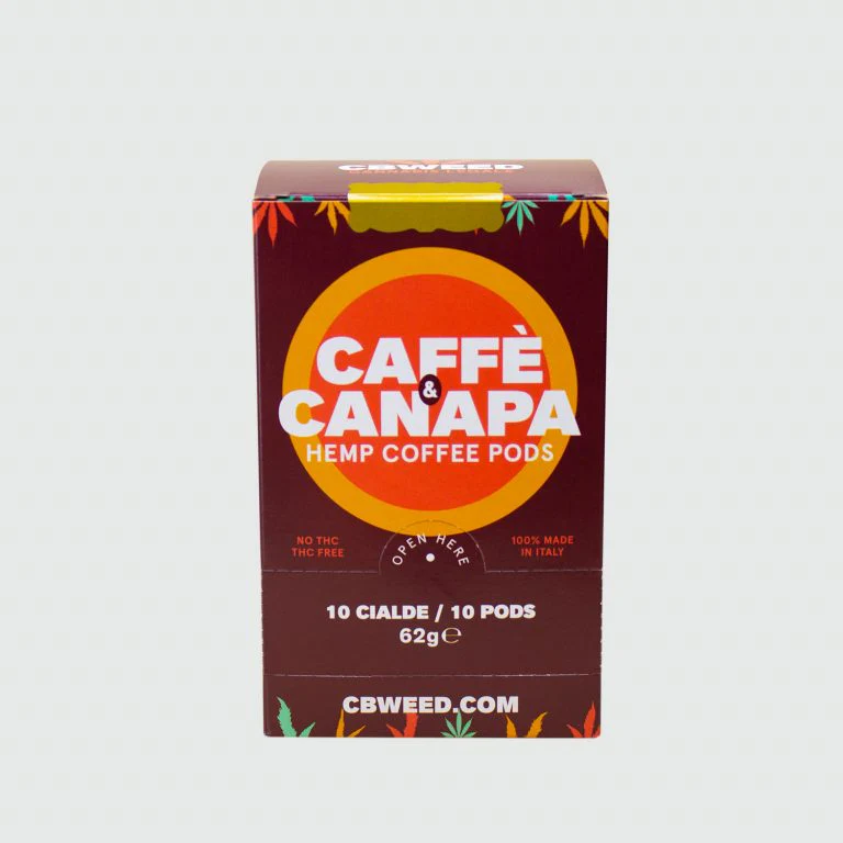 Café com Farinha de Cânhamo - Saquetas CBWeed
