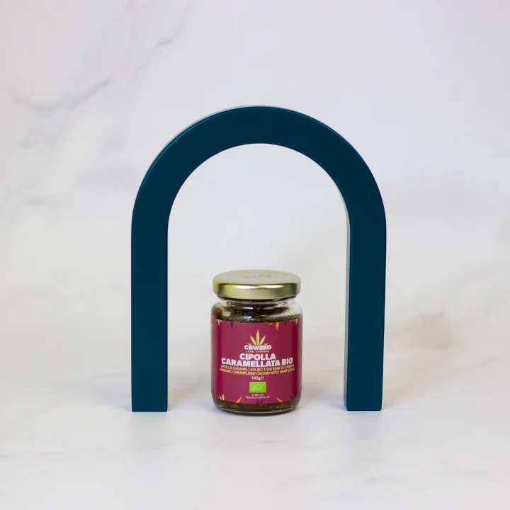 Cebola Caramelizada com Sementes de Cânhamo