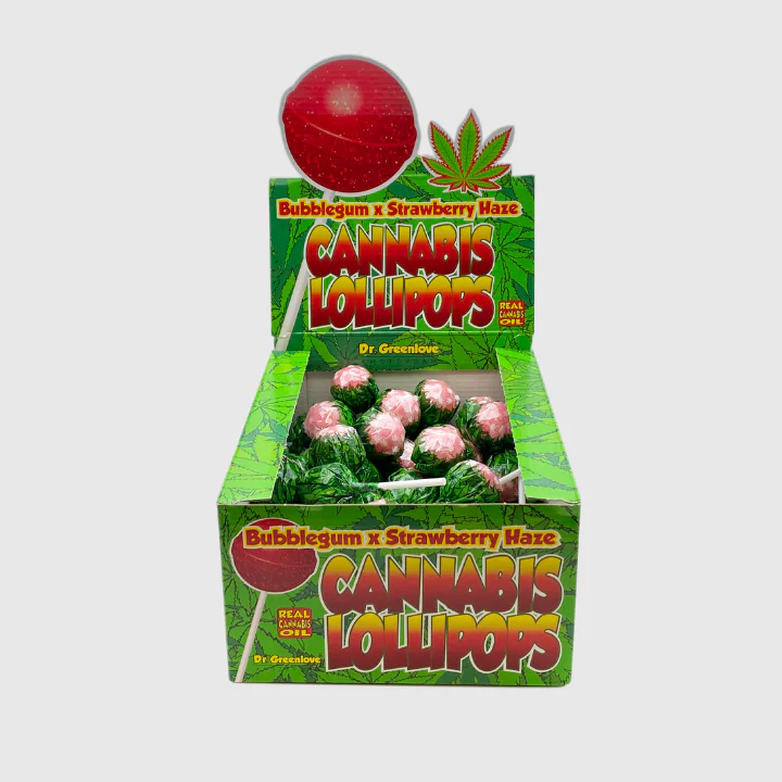 Chupa-chupa de Morango CBWeed