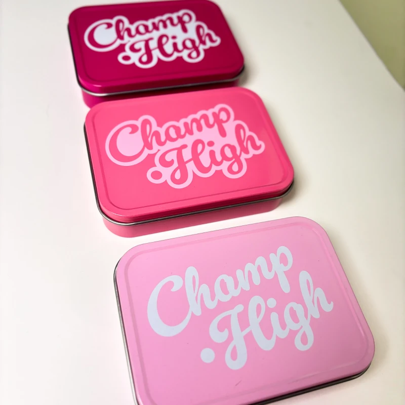 Caixas Rosas - Champ High