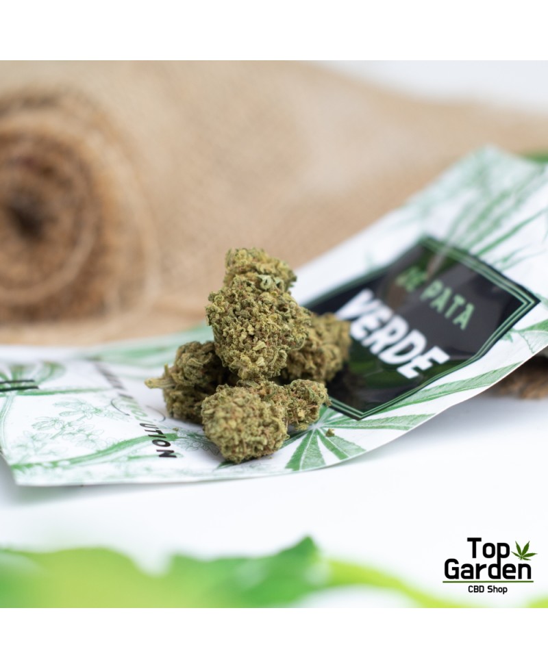Flor de Cbd Amnesia Haze de Pata Verde Flor de Canhamo