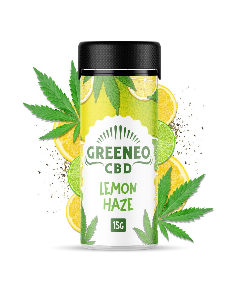 Flor Cbd Small Buds Lemon Haze 15gr Greeneo Flor de Canhamo