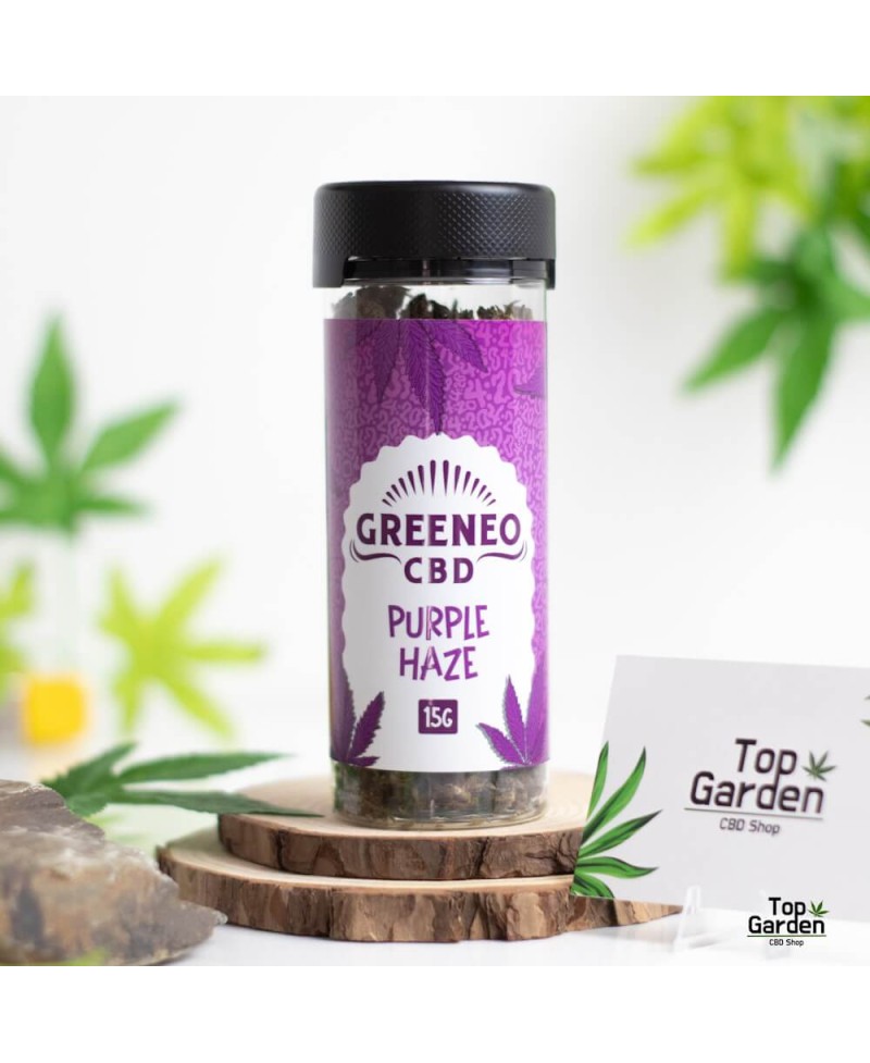 Flor Cbd Small Buds Purple Haze 15gr Greeneo Flor de Canhamo