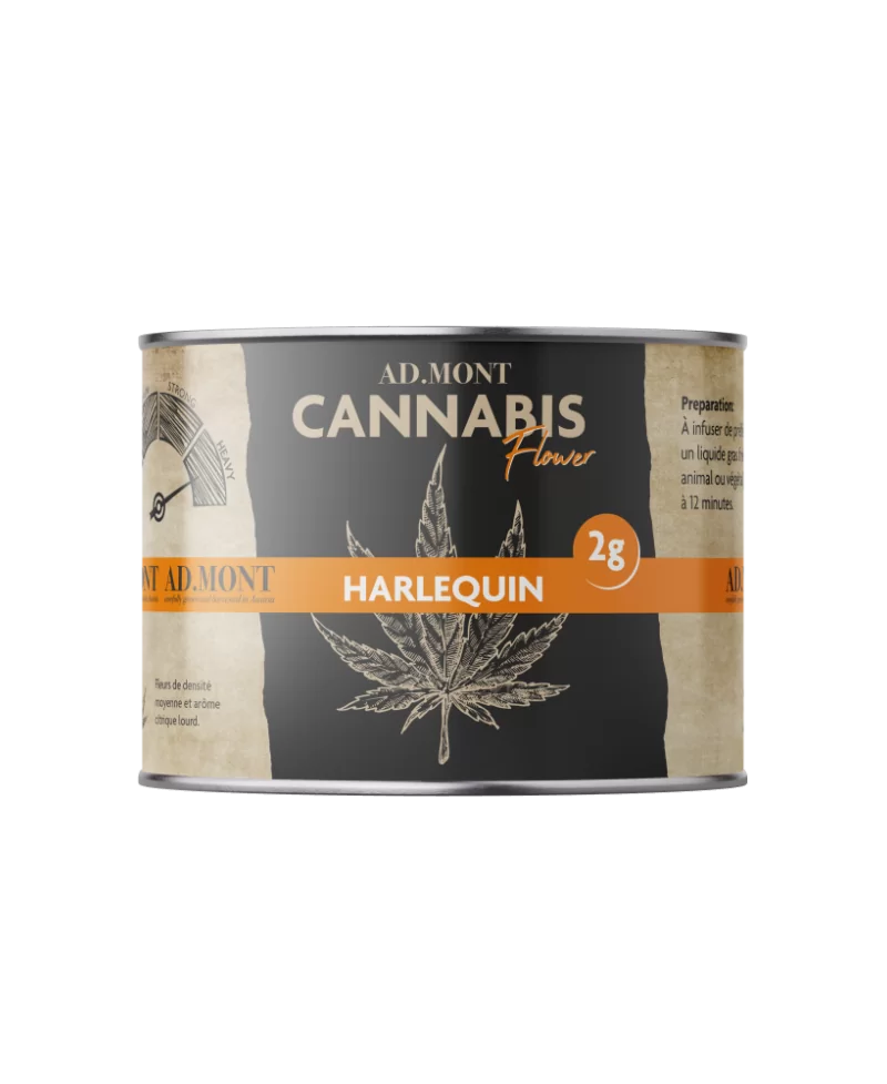 Flor de Cbd Harlequin 2gr Admont Flor de Canhamo