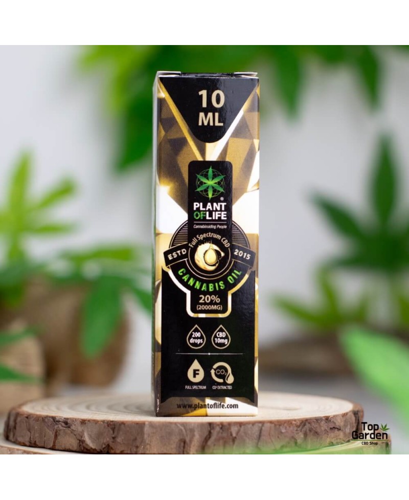 Oleo Cbd 20 10ml Full Spectrum Plant Of Life Cbd