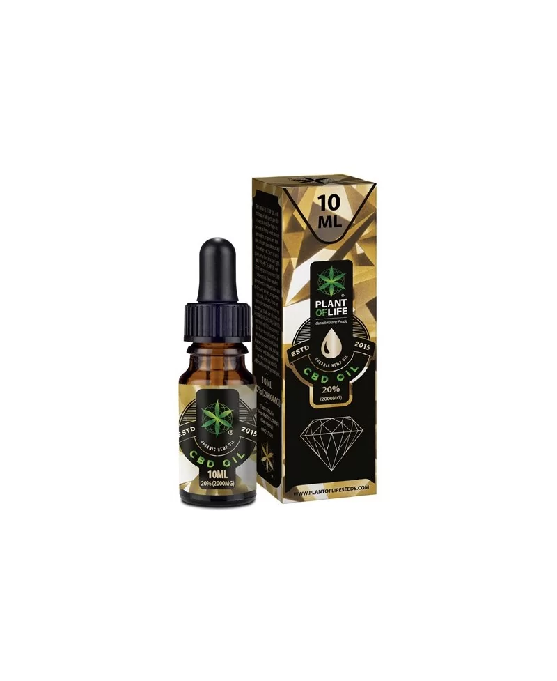 Oleo Cbd 20 10ml Full Spectrum Plant Of Life Cbd