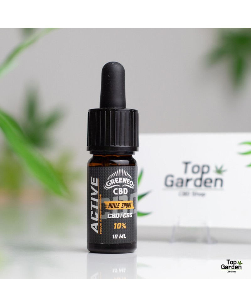 Oleo Cbdcbg Sport 10ml Greeneo Cbd