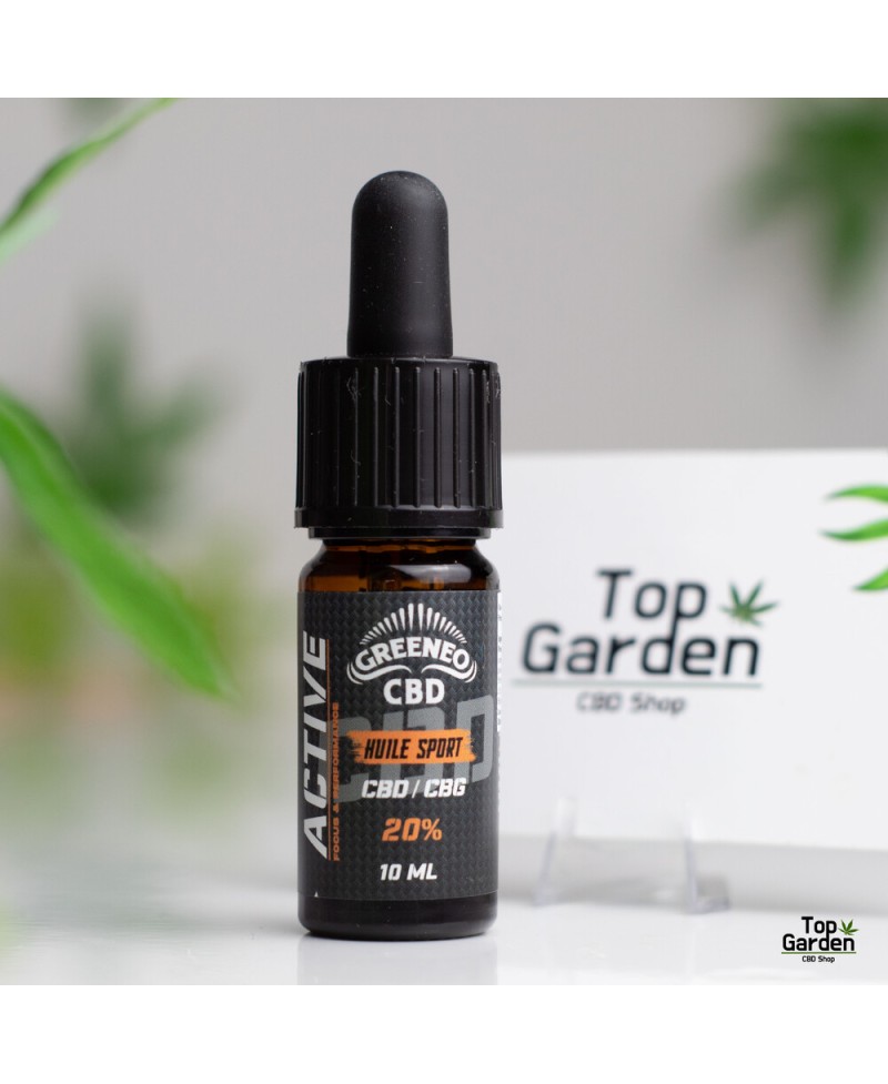 Oleo Cbdcbg Sport 10ml Greeneo Cbd