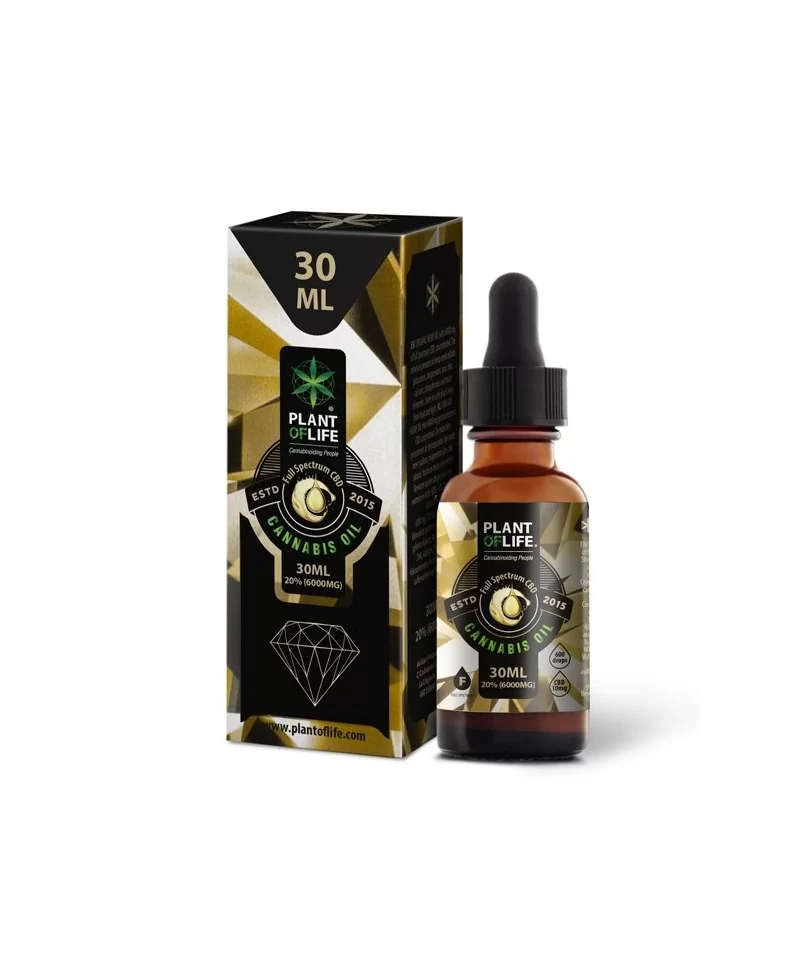 Oleo Cbd 20 30ml Full Spectrum Plant Of Life Cbd Top Garden
