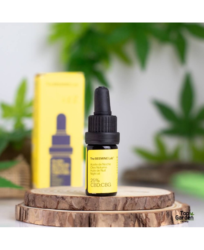 Oleo Noite Cbd e Cbg 251 com Melatonina 5ml Beemine Cbd