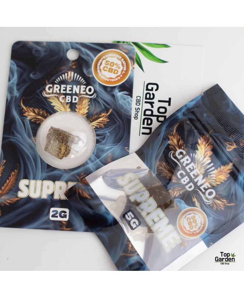 Resina Supreme 50 Cbd Greeneo Cbd
