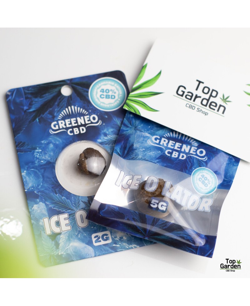 Resina Ice o Lator 40 Cbd Greeneo Cbd