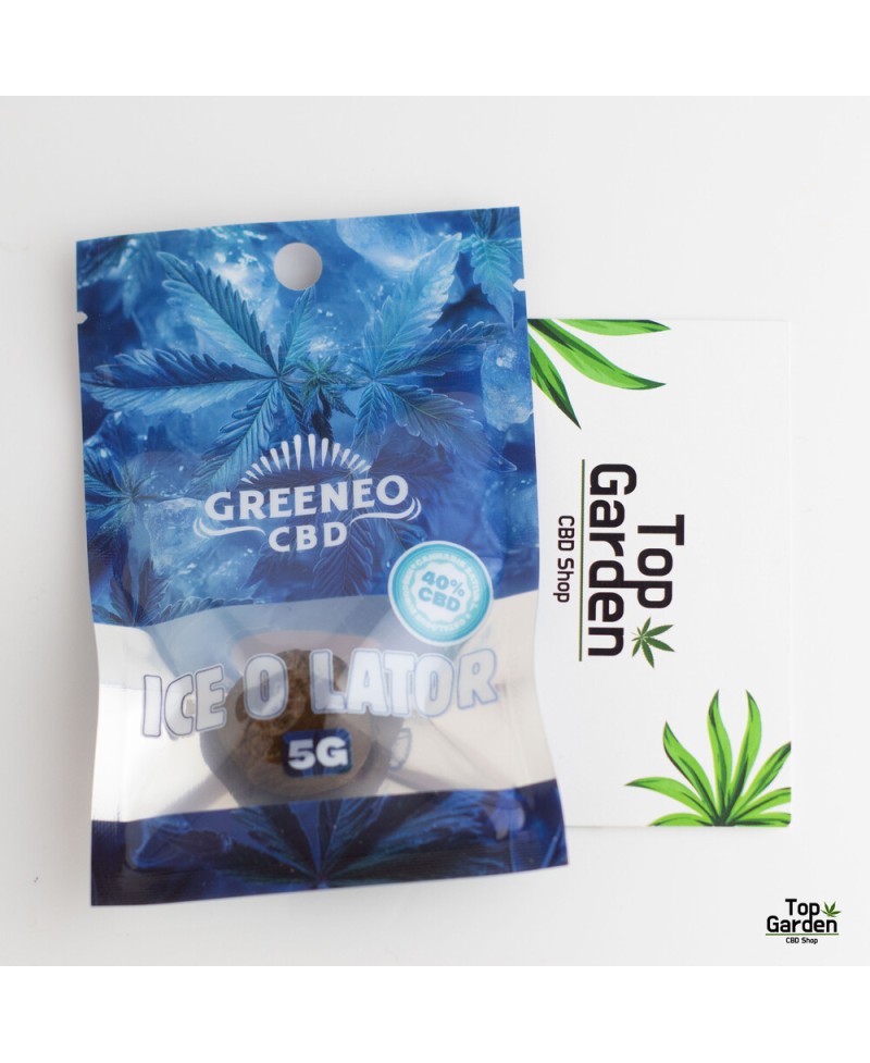 Resina Ice o Lator 40 Cbd Greeneo Cbd