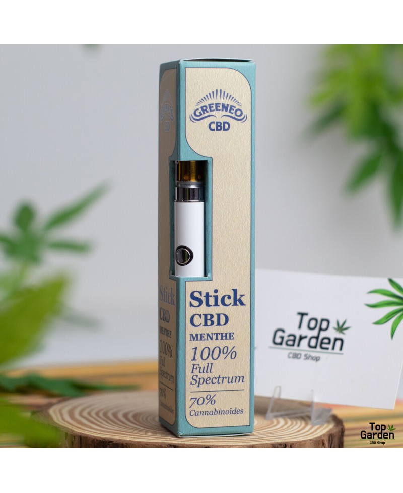 Stick 70 Cbd Menthe Full Spectrum Greeneo Cbd