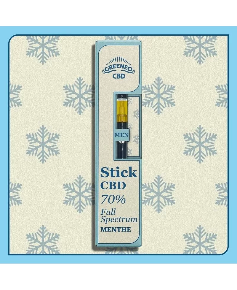 Stick 70 Cbd Menthe Full Spectrum Greeneo Cbd