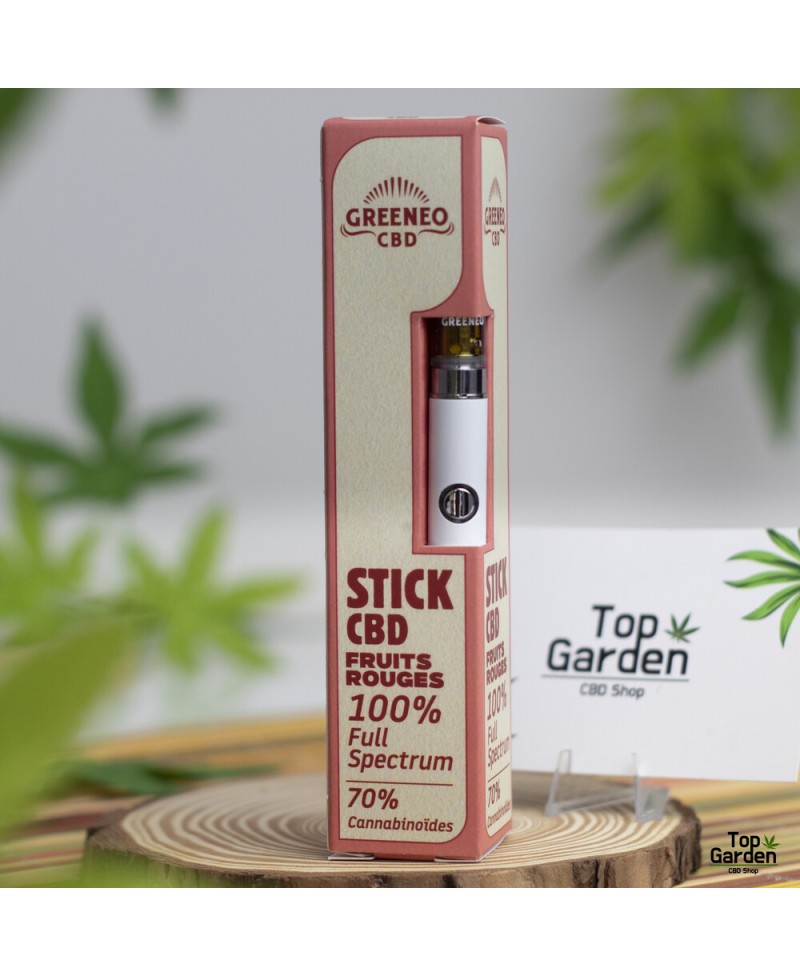 Stick 70 Cbd Frutos Vermelhos Full Spectrum Greeneo Cbd