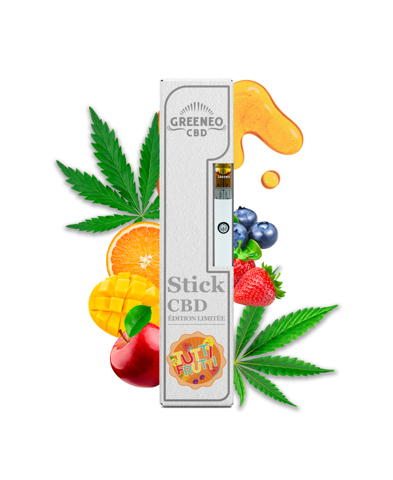 Stick 70 Cbd Tutti Fruti Edicao Limitada Full Spectrum Greeneo Cbd