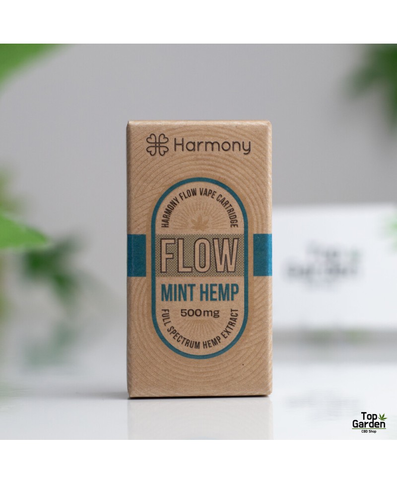 Flow Cbd Vape Pen Cartucho Mint Hemp Harmony
