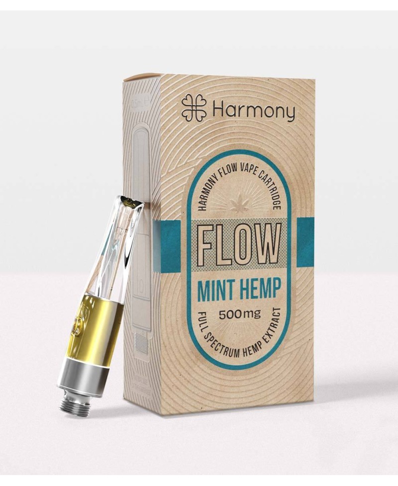 Flow Cbd Vape Pen Cartucho Mint Hemp Harmony